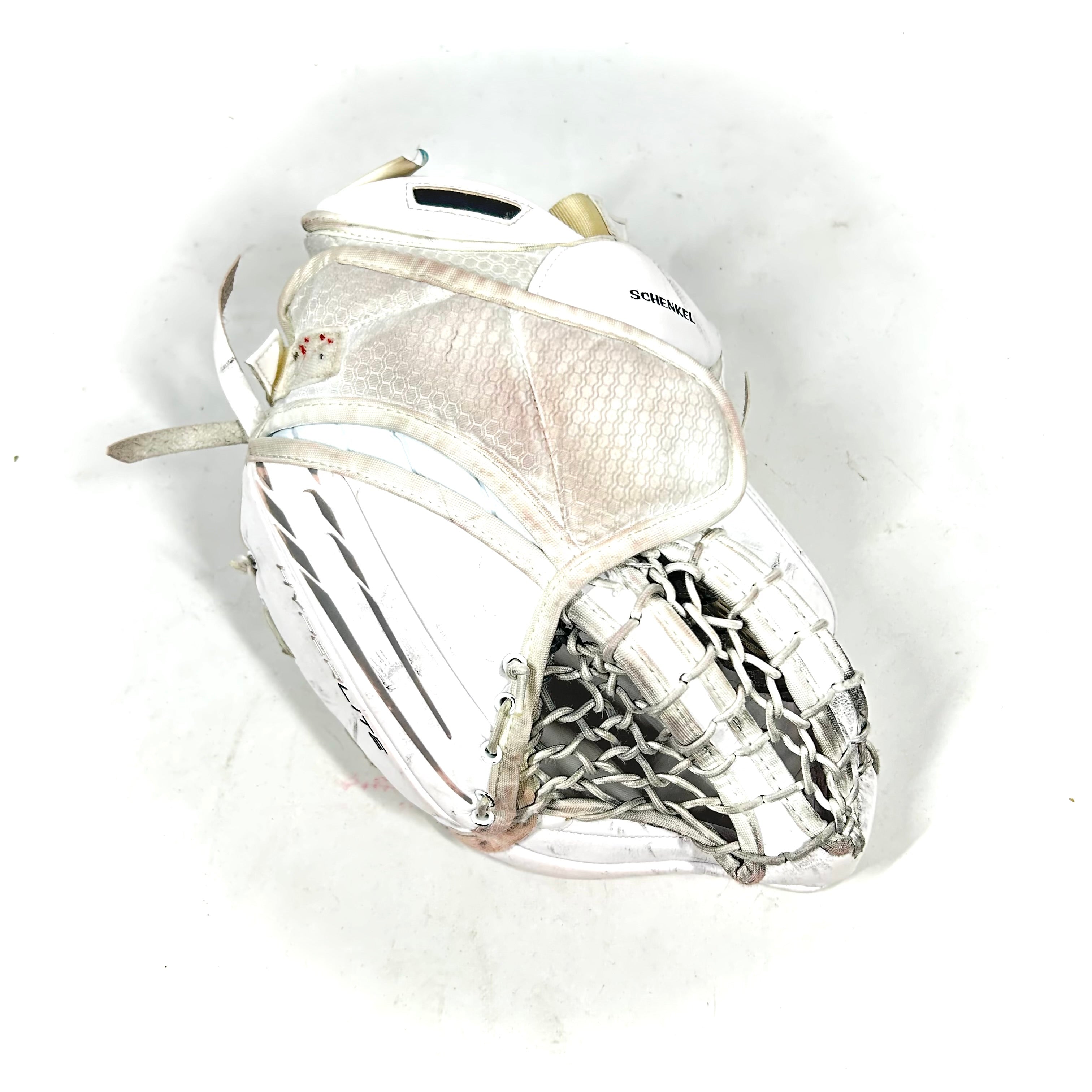 Bauer Vapor Hyperlite - Gant de gardien de but Pro Stock d'occasion (blanc)
